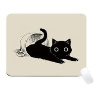 Cute Mouse Pad,Funny Mouse Mat,Anti-Slip Computer Mo/use Mat,Cat M/ouse Mats for Desk,Soft and Smooth Material Cat Mo/use Ma/t,Small Mou/se Pad for Desk Laptop,Ca/t De/sk Accessories Gifts,164