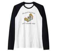 Cute Mouse: The Plot Thickens Yet I Remain 'eepy Raglan Baseball Tee