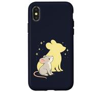 Cute Mouse with Shadow Kawaii Case for iPhone X/XS