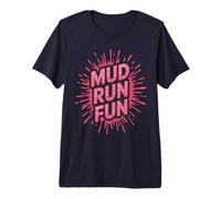 Cute MUD Run Fun Squad Sisters Mudder Outdoor Runner Mudding Premium T-Shirt