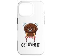Cute Muffin Runner Get Over It Hurdles Sport Case for iPhone 16 Pro