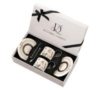 Cute Mugs, Floral Pattern Beverage Drinkware, Ceramic Coffee Mug Tea Cup, for Milk Cocoa Wine Kitchen Cafe Restaurant Home Birthday