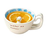 Cute Mugs For Women, 350ml Ceramic Animal Drinking Cups, Duck Penguin Coffee Tea Cup Set, Birthday Gift For Mom, Girlfriend, Sister, Kids, Girls, Home Office, Cafe, Restaurant, Style