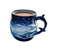 Cute Mugs for Women - Tea Cup Made with Motif, Mug with Saying Ich Mag Haie Gift, Shark Fans Coffee Mug Funny For Birthday | Suitable Drinks Birthdays Engagements