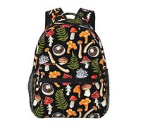 Cute Mushroom Backpack,Fashion Travel Hiking Camping Daypack Computer Backpacks Bookbag for Men Women