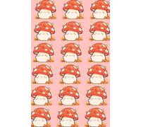 Cute Mushroom Sketchbook: Kawaii Forest Notebook | Blank Pages for Drawing & Journaling