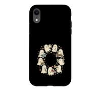 Cute Music Teacher Ghost Playing Instruments Band Halloween Case for iPhone XR