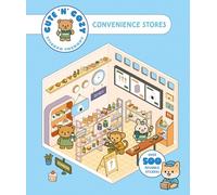 Cute 'n' Cozy Sticker Therapy: Convenience Stores: Over 500 Reusable Stickers! (Cute 'n' Cozy Sticker Therapy Series)