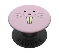 Cute Naked Mole Rat Face Halloween Costume PopSockets Adhesive PopGrip