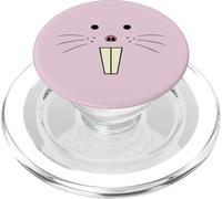 Cute Naked Mole Rat Face Halloween Costume PopSockets PopGrip for MagSafe