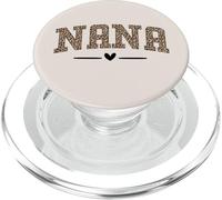 Cute Nana Cheetah Print Leopard Mothers Day PopSockets PopGrip for MagSafe