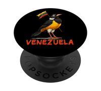 Cute National Troupial Bird Costume for Venezuela Lovers PopSockets Adhesive PopGrip