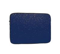 Cute Navy Blue Sky And Stars Laptop Case Sleeve â€“ Shockproof Protective Cover For 10 Inch, 12 Inch, 13 Inch, 15 Inch, 17 Inch Laptops â€“ Slim And Portable Laptop Bag