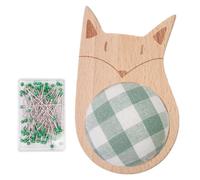 Cute Needle Pillow | Animal Shaped Pin Organizer | Embroidery Needle Holder,For Quilting Stitching Beginners Embroider The Students The Grandmas