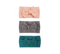 Cute Newborn Girl Headbands - Soft Cute Headwear - 3pcs J