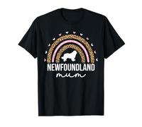 Cute Newfie Mum For Women Newfy Newfoundland Dog Mum Mummy T-Shirt
