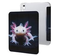 Cute Newt Axolotl Case Compatible for IPAD 10代 (10.9in) Tablet Cases Protective Stand Cover