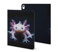 Cute Newt Axolotl Case Compatible for IPAD 2020 AIR 4 (10.9in) Tablet Cases Cover with Pencil Holder Auto Wake/Sleep