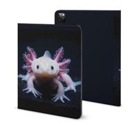 Cute Newt Axolotl Case Compatible for IPAD Pro 2020 (11in) Tablet Cases Cover with Pencil Holder Auto Wake/Sleep