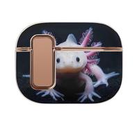 Cute Newt Axolotl Headphone Case Compatible with Airpod Pro 2 Protective Cover Cute Hard Case