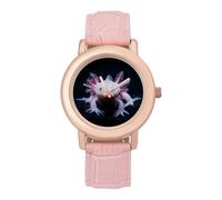 Cute Newt Axolotl Womens Watch Digital Wrist Watches Casual Business Wristwatch Ladies