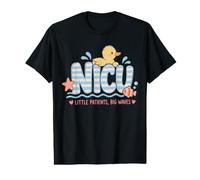 Cute NICU Nurse Little Patients Waves Ocean Value Graphic T-Shirt