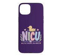 Cute NICU Nurse Neonatal Care Little Patients Waves Case for iPhone 15 Plus