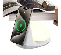 Cute Night Light | 15W Snail Magnetic Lighting | Fast Charging Cordless Charger Pad | For Home Travel Daily Bedroom Nursery Car Table Bedside Nightstand Dorm