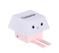 Cute Night Light,Keycap Shape Soft Night Light | Holder For Cell Phones Via USB For Reading Party Decoration Meditation Space Home Cinema
