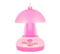 Cute Night Light Pink AA Battery Powered Soft Warm Vibes Strong ABS Kids Desk Lamp for Game Bedroom Decoration