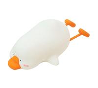 Cute Nightlight | Adorable Duck Shape with Soft Silicone | Tape Night Lamp for Kids Room - USB Rechargeable and Gentle Dimmable Glow for Living Room, Office, Dorm, Teenagers, Adults, Children Babies