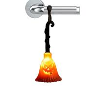 Cute Nightlight - Witch Broom Bedside Lamp, Pumpkin nights Light Decor