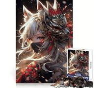 Cute Ninja Assassin Siren 1000 Pieces Jigsaw Puzzles for Teenagers Restful Game Tight Edge Family Bond Wall Art (50x75cm)