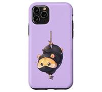 Cute Ninja Hamster Kawaii Chibi Anime Shinobi Pet Art Case for iPhone 11 Pro
