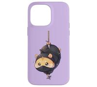 Cute Ninja Hamster Kawaii Chibi Anime Shinobi Pet Art Case for iPhone 14 Pro Max