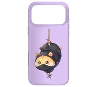 Cute Ninja Hamster Kawaii Chibi Anime Shinobi Pet Art Case for iPhone 17 Pro Max