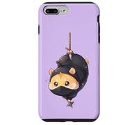 Cute Ninja Hamster Kawaii Chibi Anime Shinobi Pet Art Case for iPhone 7 Plus/8 Plus