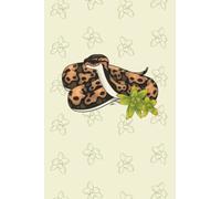 Cute Normal Ball Python Notebook 6" x 9" - 120 College-Ruled Pages / 60 Sheets - The Perfect Gift For Any Reptile Lover / Exotic Pets Owner
