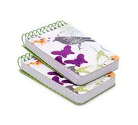 Cute Note Pads - 2 Pk Soap Note Notebook Aesthetic Stationery Nursing Notepad Mini Notebooks Small Pocket Sized Notepads Little Memo Pad Spiral Diary Purse Size Set for Women Nurses 200 Lined Sheets