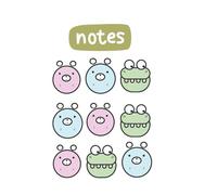 Cute Notes: Perfect for doodles, journaling, and daily thoughts