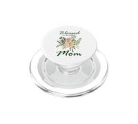 Cute Novelty Mother's Day Blessed to be called Mom Design PopSockets PopGrip for MagSafe