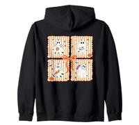 Cute Nurse Ghosts Halloween Healthcare Theme Zip Hoodie