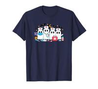 Cute Nurse Ghosts Halloween Medical Heroes T-Shirt