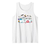 Cute Nurse Ghosts Halloween Medical Heroes Tank Top