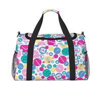 Cute Nurse Hand Travel Bag - Large Reusable Shopping Tote Bag, Perfect for Outdoor Activities, Sports, Camping & Groceries, Black, One Size