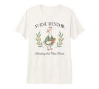 Cute Nurse Mentor Preceptor Appreciation Goose Premium T-Shirt