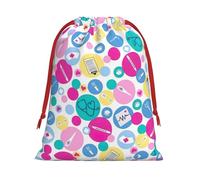 Cute Nurse Print Comfortable Gift Lightweight Bag Easy Clean Storage Bags Reusable Multipurpose Use