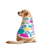 Cute Nurse Print Dog Vest, Soft Breathable Pet Shirt Clothes Sleeveless Fashion Apparel For Medium Large Breeds