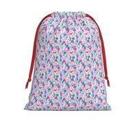 Cute Nurse Print Drawstring Gift Reusable Pouch Wedding Candy Toys Cards Storage Function Portable