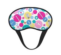 Cute Nurse Print Sleep Mask for Side Sleepers Cute Blackout Eye Mask Shades Cover for Home or Travel